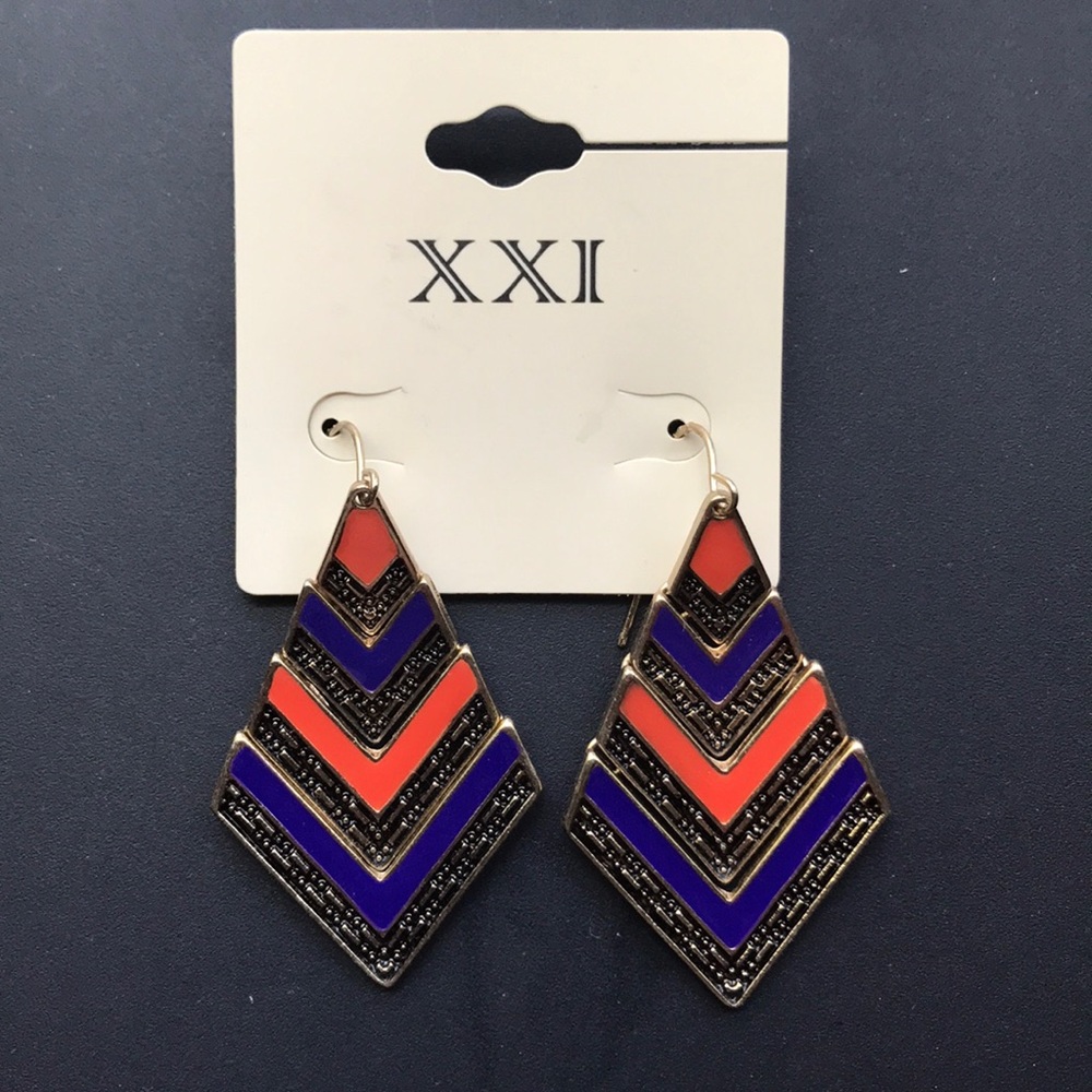 Forever 21 Aztec earrings
